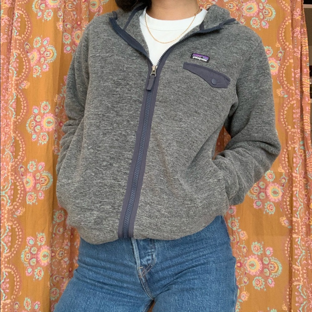patagonia synchilla snap t zip up